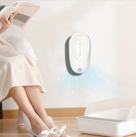 Eliminador de olores para mascotas en cajas de arena